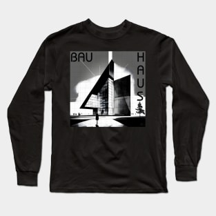 Artsy Architecture 04 BW Long Sleeve T-Shirt